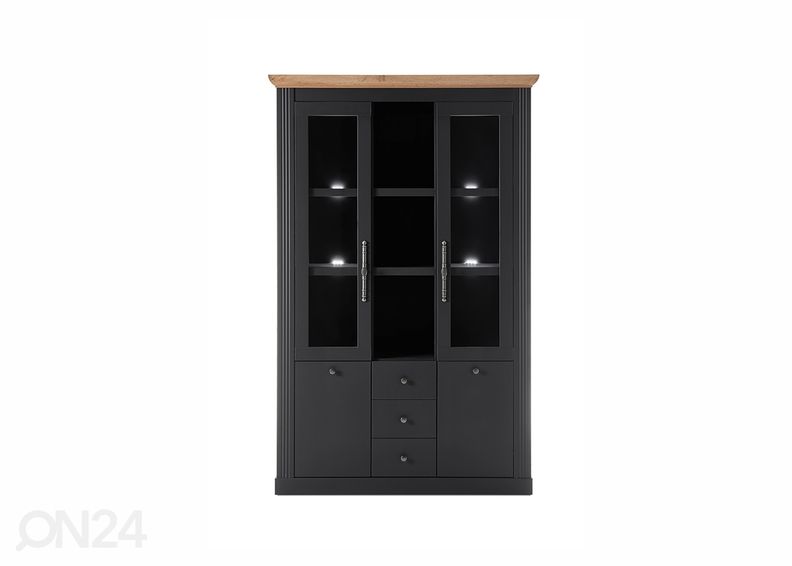 Vitriinikaappi Westminster 129 cm kuvasuurennos