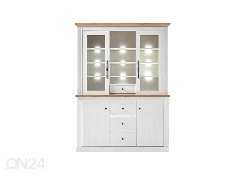 Vitriinikaappi Westminster 153 cm kuvasuurennos