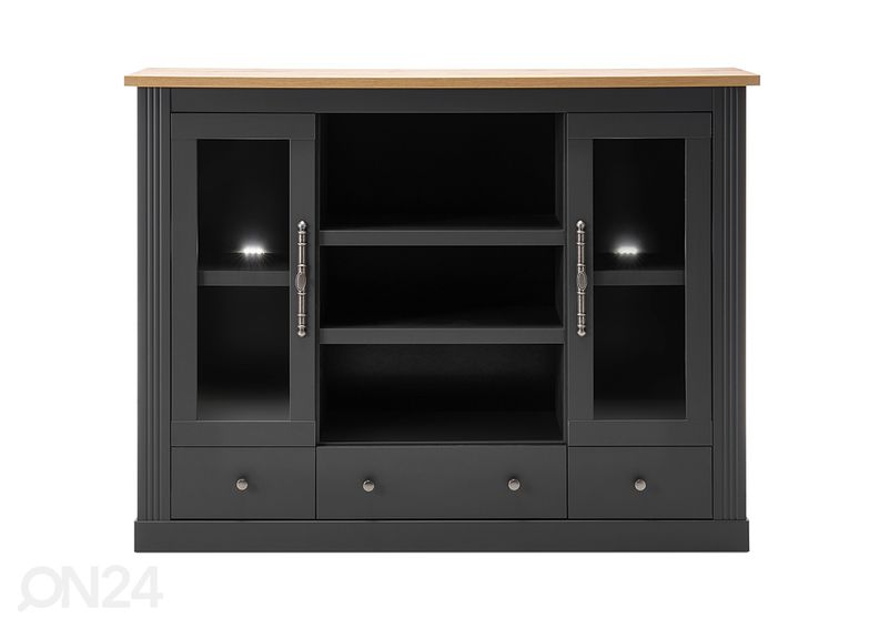 Vitriinikaappi Westminster 160 cm kuvasuurennos