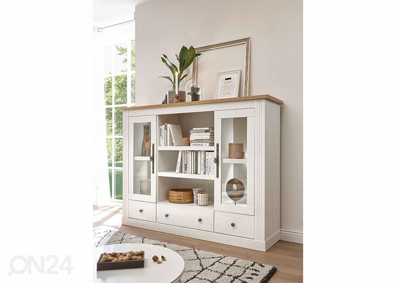 Vitriinikaappi Westminster 160 cm kuvasuurennos