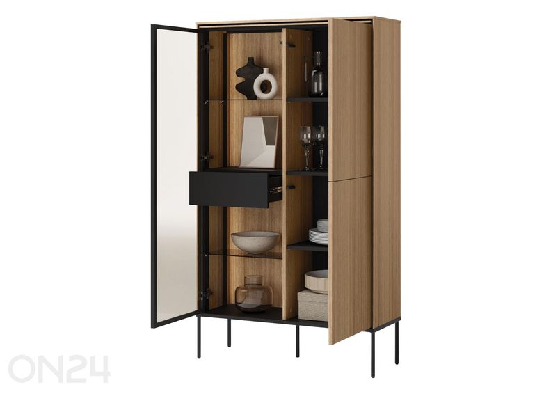 Vitriinikaappi Wisco 91 cm kuvasuurennos