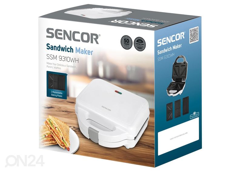 Voileipägrilli 3in1 Sencor SSM9310WH kuvasuurennos