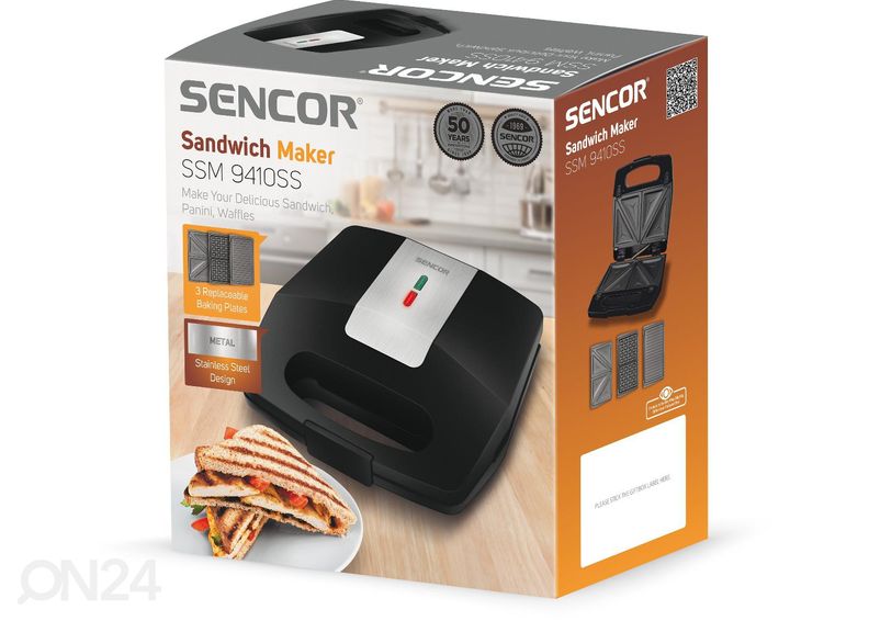 Voileipägrilli Sencor SSM9410SS 3in1 kuvasuurennos