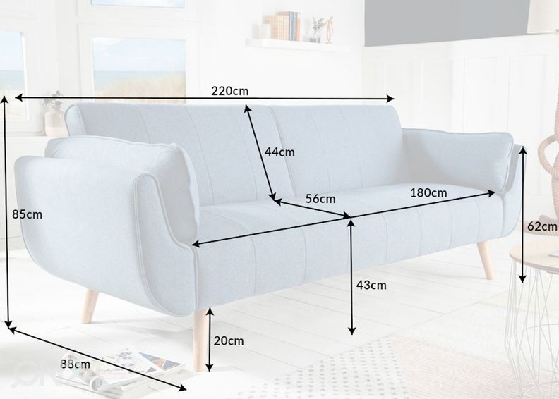 Vuodesohva Divani II kuvasuurennos