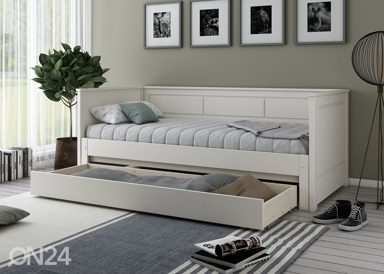 Vuodesohva Robin 90/180x200 cm, valkoinen kuvasuurennos