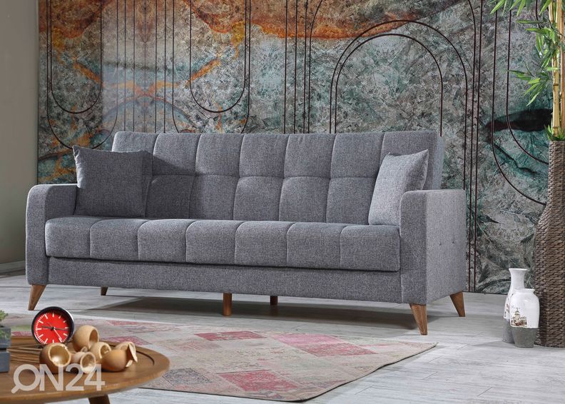 Vuodesohva vuodevaatelaatikolla kuvasuurennos