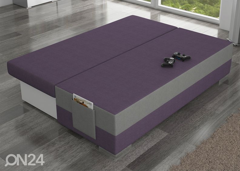 Vuodesohva vuodevaatelaatikolla kuvasuurennos