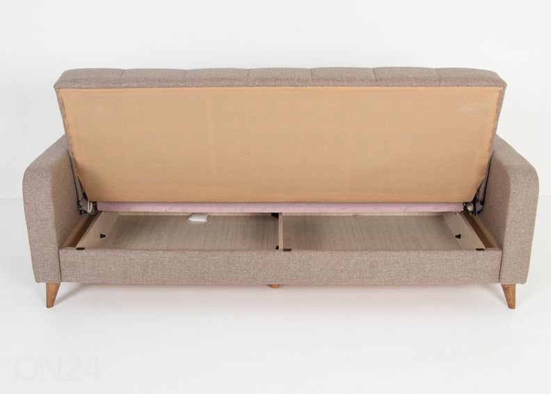 Vuodesohva vuodevaatelaatikolla kuvasuurennos