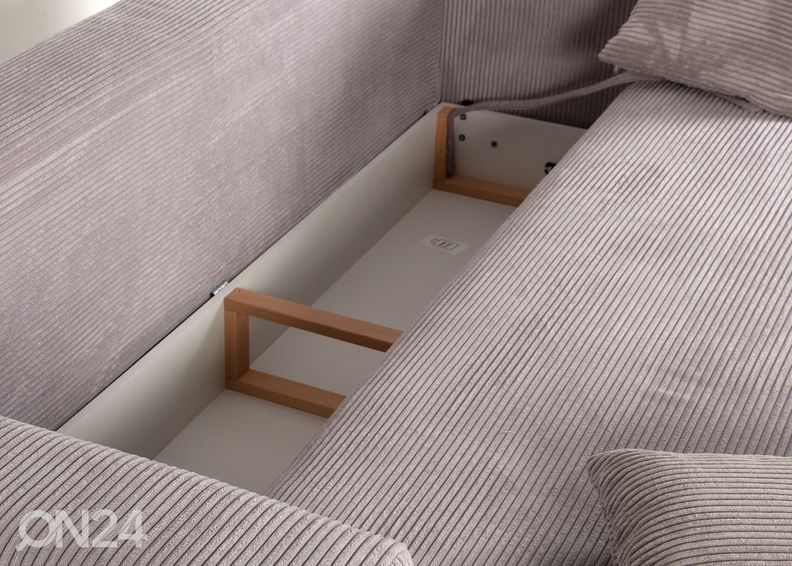 Vuodesohva vuodevaatelaatikolla kuvasuurennos