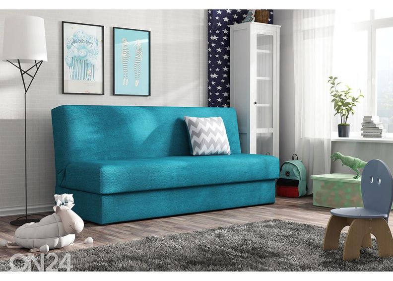 Vuodesohva vuodevaatelaatikolla kuvasuurennos