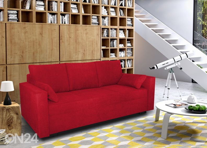 Vuodesohva vuodevaatelaatikolla kuvasuurennos