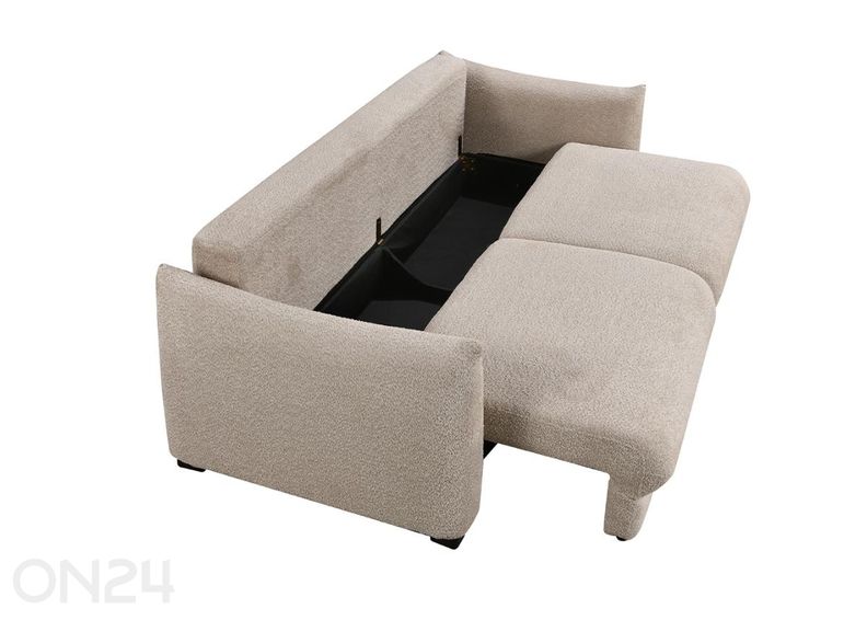 Vuodesohva vuodevaatelaatikolla Ally kuvasuurennos