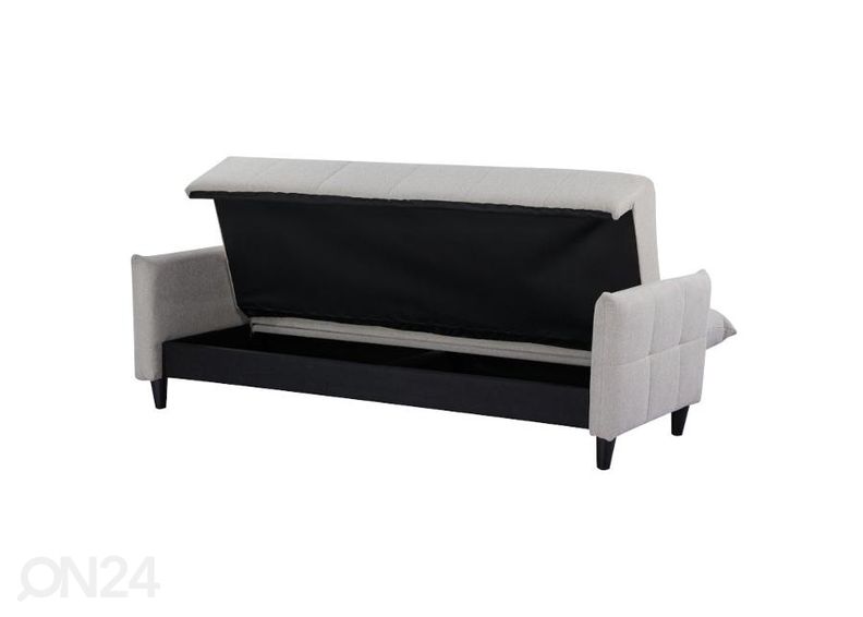 Vuodesohva vuodevaatelaatikolla Marila kuvasuurennos