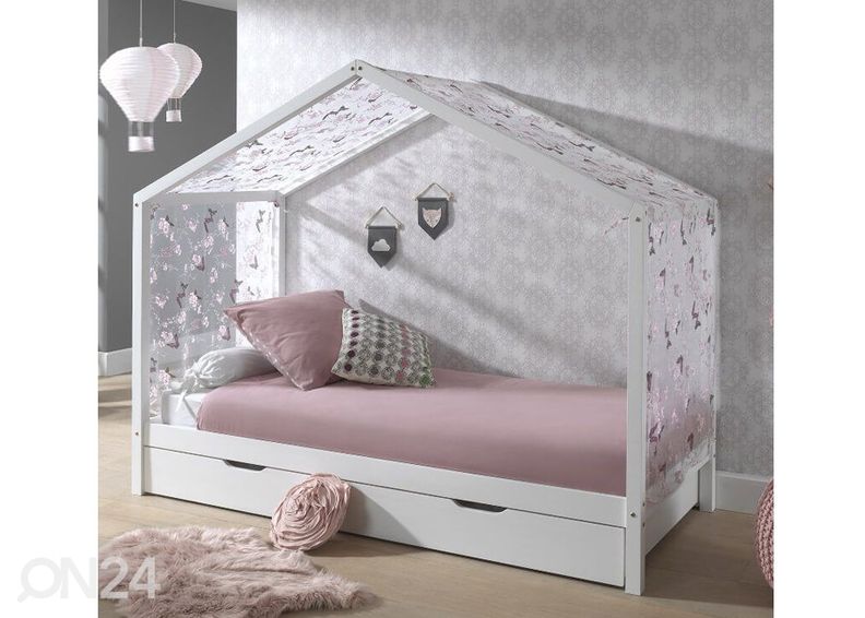 Vuodevaatelaatikko Dallas, valkoinen kuvasuurennos