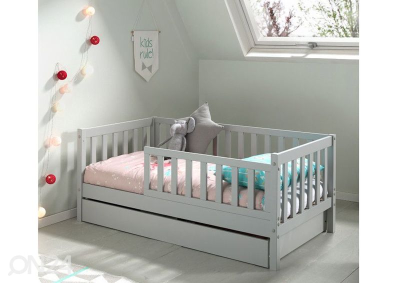 Vuodevaatelaatikko Toddler, harmaa kuvasuurennos