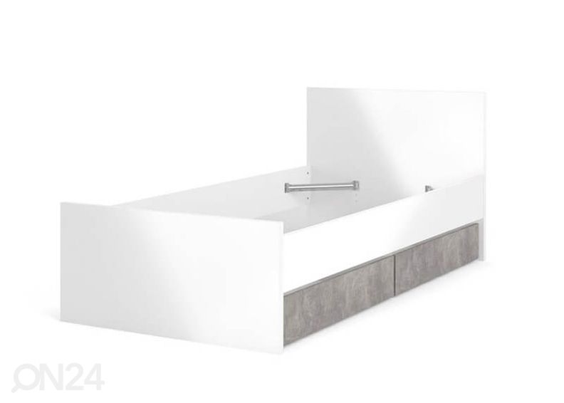 Vuodevaatelaatikot NAIA 99 cm, 2 kpl, betoni kuvasuurennos