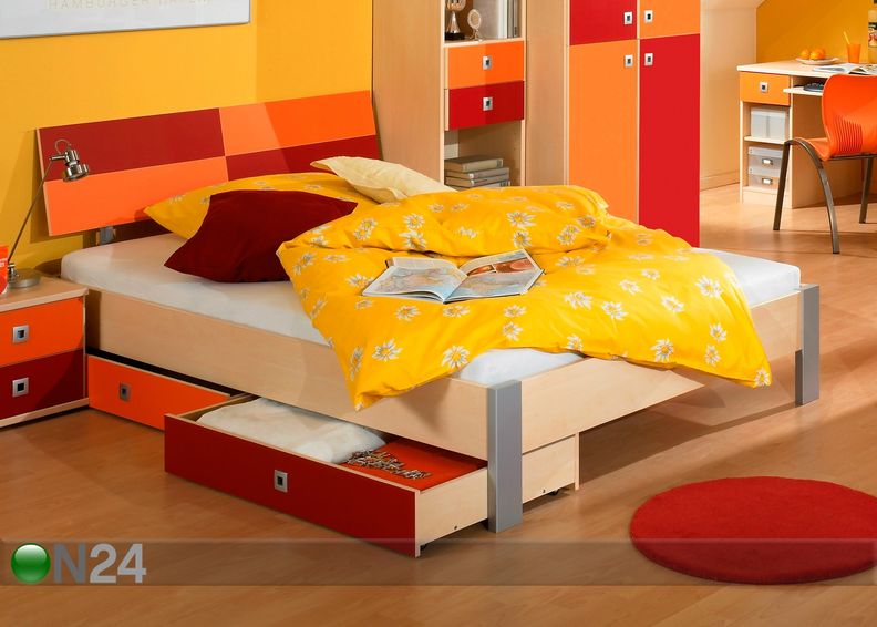 Vuodevaatelaatikot SUNNY, 2 kpl kuvasuurennos