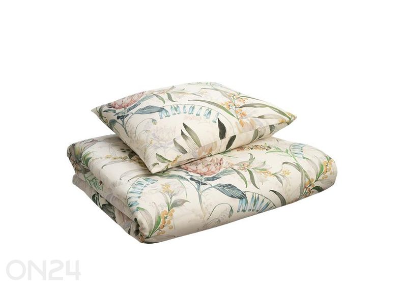 Vuodevaatesetti Vintage Garland, pussilakana 220x205 cm + 2 kpl tyynyliinoja 50x60 cm kuvasuurennos