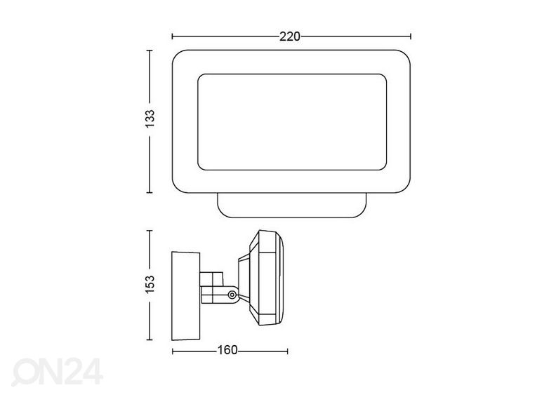 Welcome Hue White -ulkovalaisin IP44 kuvasuurennos