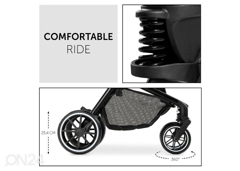 Yhdistelmävaunut Hauck Essential Move so Simply Set kuvasuurennos