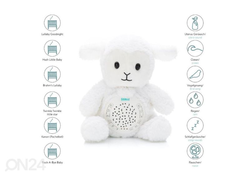 Yölamppu Lammas äänellä ja valolla, Fillikid kuvasuurennos