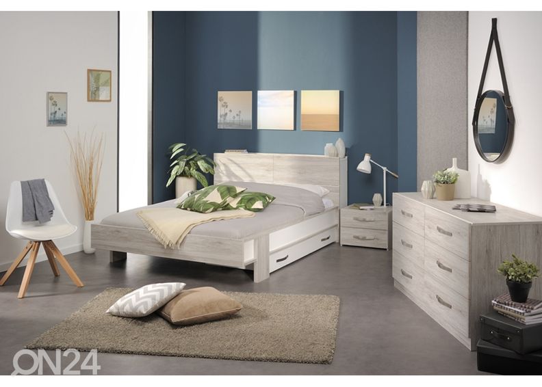 Yöpöytä Brera oak kuvasuurennos