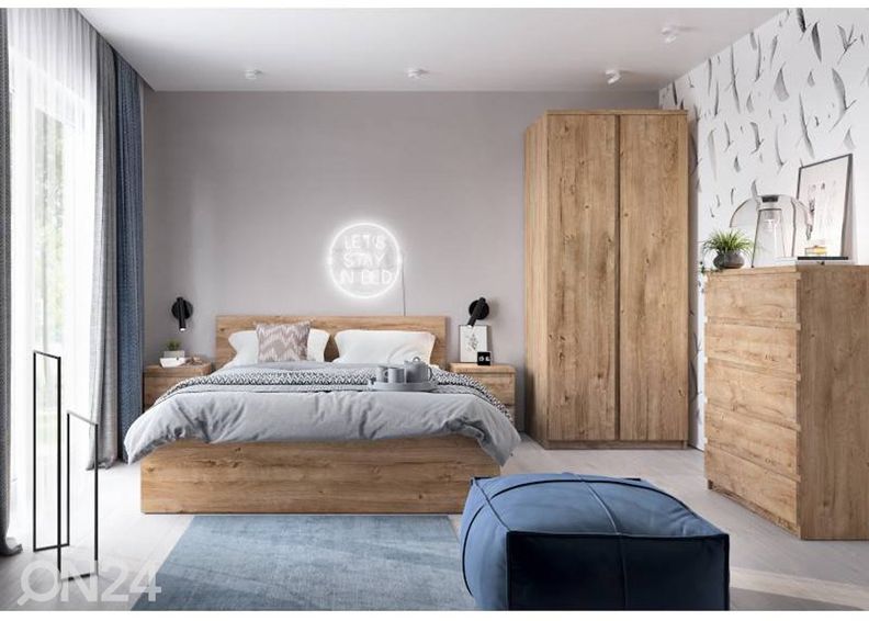 Yöpöytä Fribo 40 cm kuvasuurennos