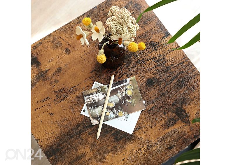 Yöpöytä Let, ruskea/musta kuvasuurennos