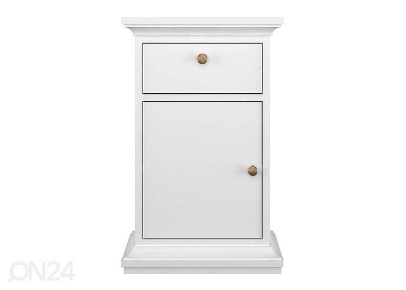 Yöpöytä Paris 40 cm, valkoinen kuvasuurennos