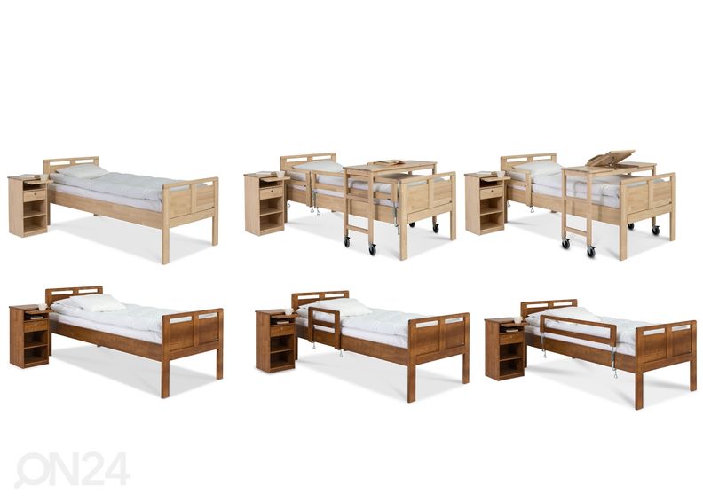 Yöpöytä Seniori, koivu kuvasuurennos