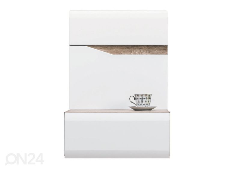 Yöpöytä, vasemmanpuolinen kuvasuurennos