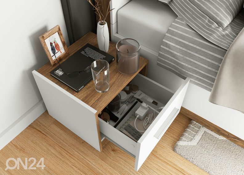 Yöpöytä, vasen kuvasuurennos