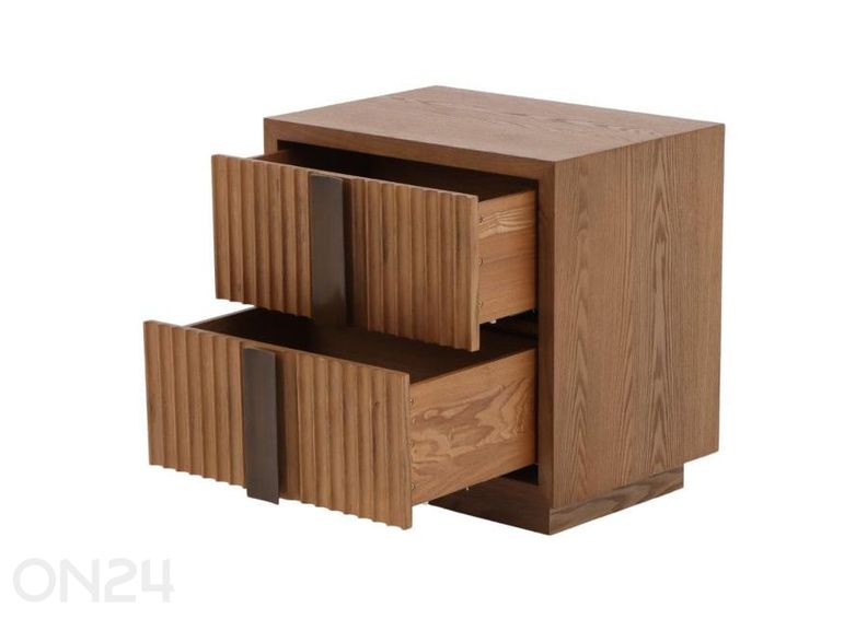 Yöpöytä Waves, ruskea kuvasuurennos