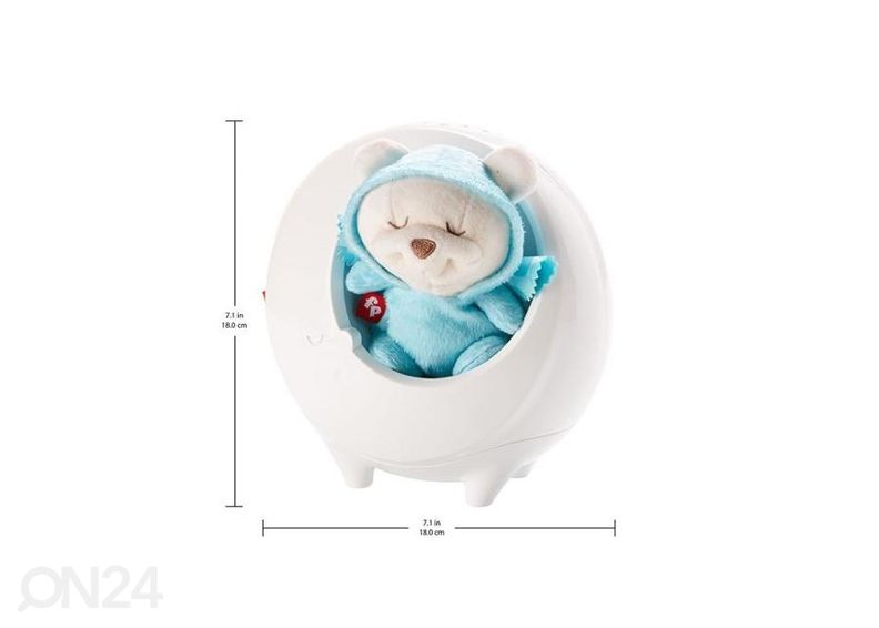 Yövalo musiikilla Fisher Price kuvasuurennos