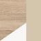 Sonoma tammi/valkoinen/beige