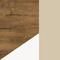 burgundia tammi/valkoinen/beige