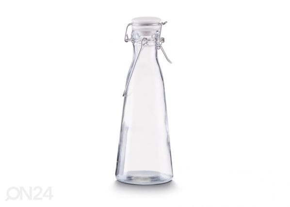 Lasipullo kiinnityksellä 500 ml