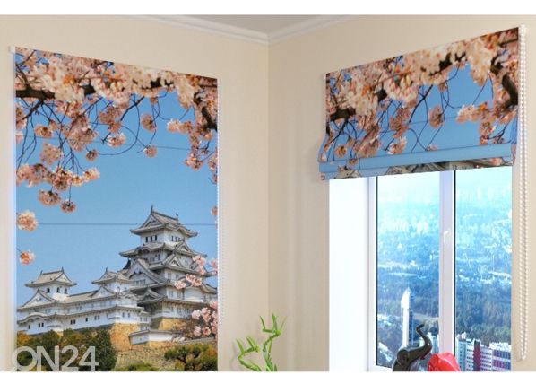 Pimentävä laskosverho Japan