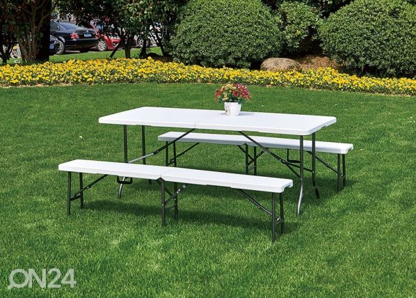 Kokoontaitettava camping setti Almera