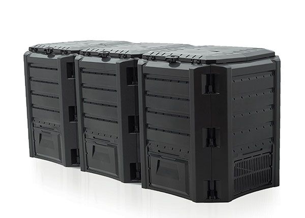 3-osainen kompostori Compo 1200 L