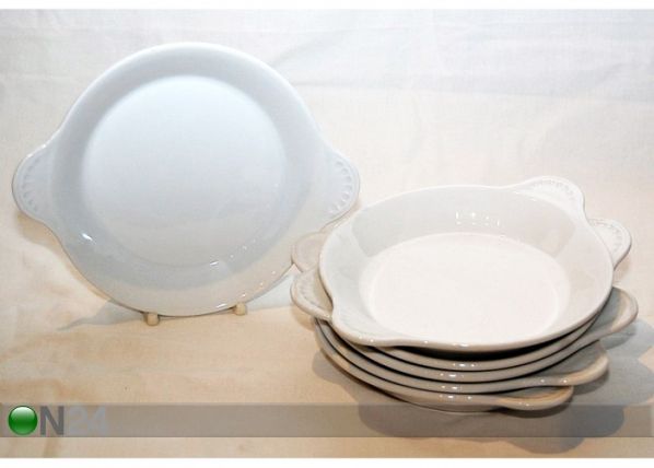 Lautaset Ameryka 19x16 cm, 6 kpl