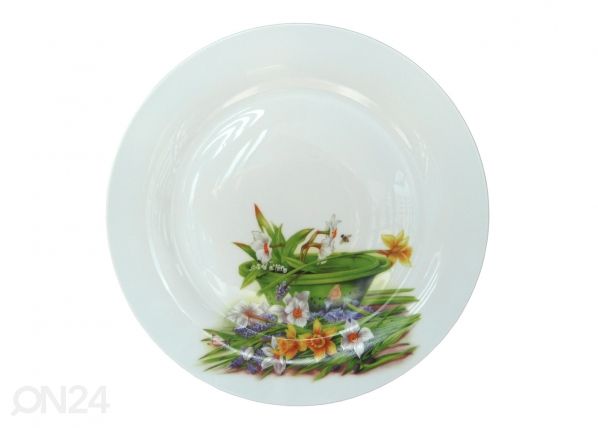 Lautanen NARSISSI Ø 27 cm, 6 kpl