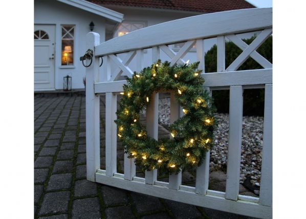 Jouluseppele LED valoilla 90 cm