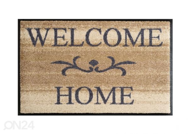 Kynnysmatto Welcome Home beige 50x75 cm