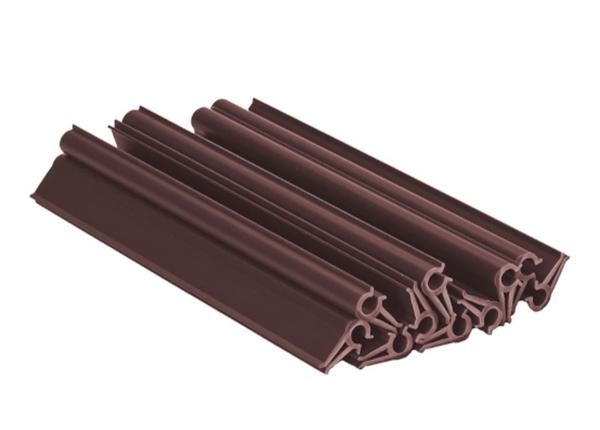 Aitanauhan kiinnike Premium Line, 10 kpl RAL8011 ruskea