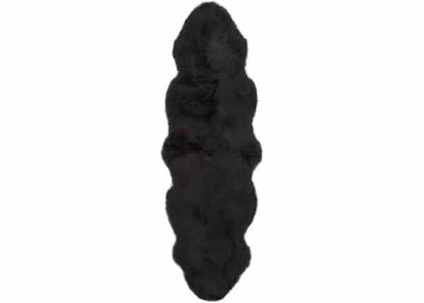 Aito lampaantalja Merino black Duo ±60x180 cm