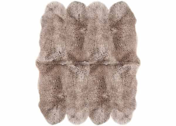 Aito lampaantalja Merino mink Octo ±170x180 cm