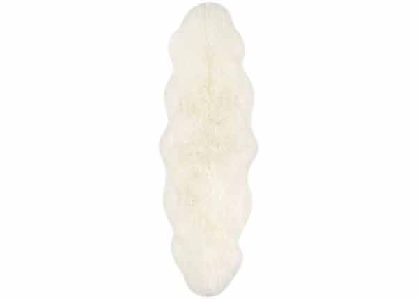 Aito lampaantalja Merino natural white Duo ±60x180 cm