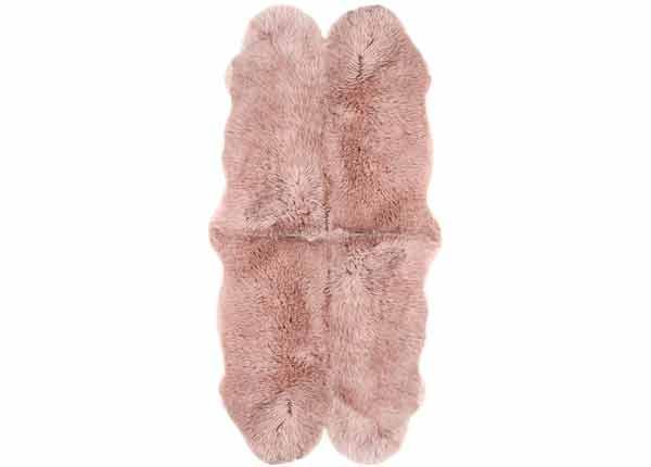 Aito lampaantalja Merino rosa Quatro ±90x180 cm
