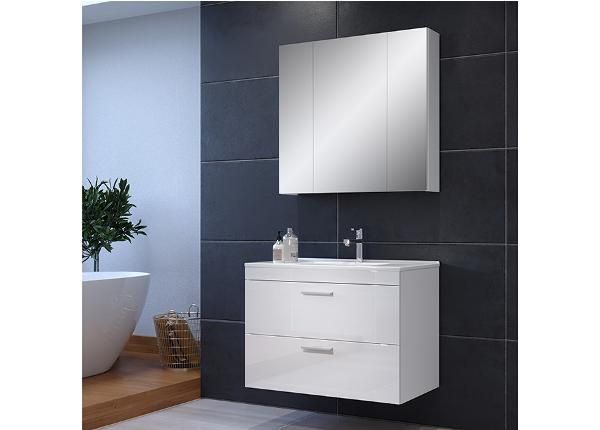 Allaskaappi + pesuallas Devon